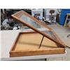 Image 4 : WOODEN DISPLAY CASE (23"X3"X19")