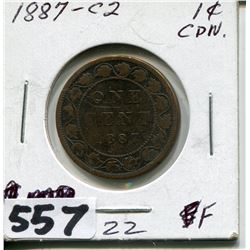 1887 CNDN LARGE PENNY