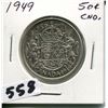 Image 1 : 1949 CNDN SILVER 50 CENT PC