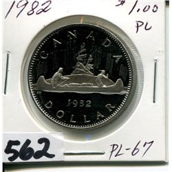 1982 CNDN SILVER DOLLAR