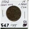 Image 1 : 1902 CNDN SMALL DATE LARGE PENNY