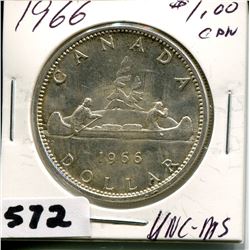 1966 CNDN SILVER DOLLAR