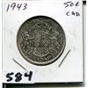 Image 1 : 1943 CNDN SILVER 50 CENT PC