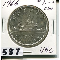 1966 CNDN SILVER DOLLAR