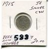 Image 1 : 1915 CNDN SILVER NICKEL *VERY LOW MINTAGE*
