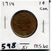 Image 1 : 1914 CNDN LARGE PENNY
