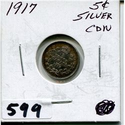 1917 CNDN SMALL SILVER NICKEL