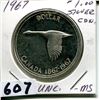 Image 1 : 1967 CNDN SILVER DOLLAR