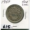 Image 1 : 1957 CNDN SILVER 50 CENT PC