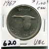 Image 1 : 1967 CNDN SILVER DOLLAR