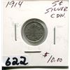 Image 1 : 1914 CNDN SMALL SILVER NICKEL