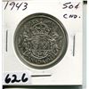 Image 1 : 1943 CNDN SILVER 50 CENT PC