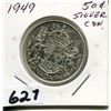 Image 1 : 1949 CNDN SILVER 50 CENT PC