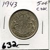 Image 1 : 1943 CNDN SILVER 50 CENT PC