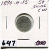 Image 1 : 1890 CNDN SMALL SILVER NICKEL