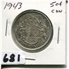 Image 1 : 1943 CNDN SILVER 50 CENT PC