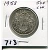 Image 1 : 1958 CNDN SILVER 50 CENT PC