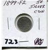 Image 1 : 1899 CNDN SMALL SILVER NICKEL