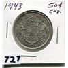Image 1 : 1943 CNDN SILVER 50 CENT PC
