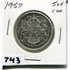 Image 1 : 1957 CNDN SILVER 50 CENT PC