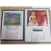 Image 3 : 6 ADVERTISING CALENDARS FROM 1970s