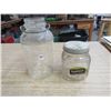 Image 1 : 2 JARS, 1 W/HANDLE, 1 SUNKIST TOBACCO