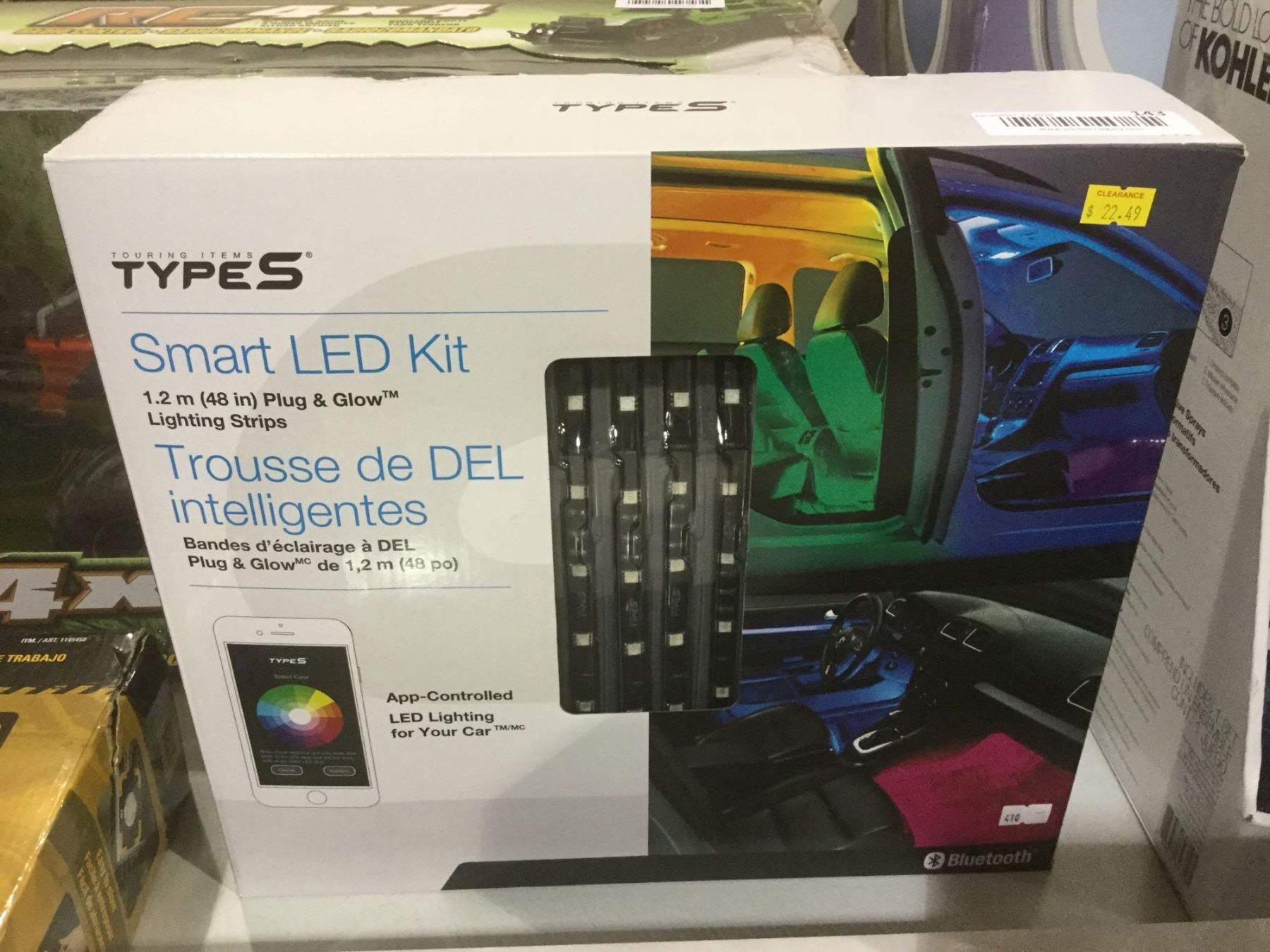 TypeS Smart LED Kit 1.2m Lighting Strips