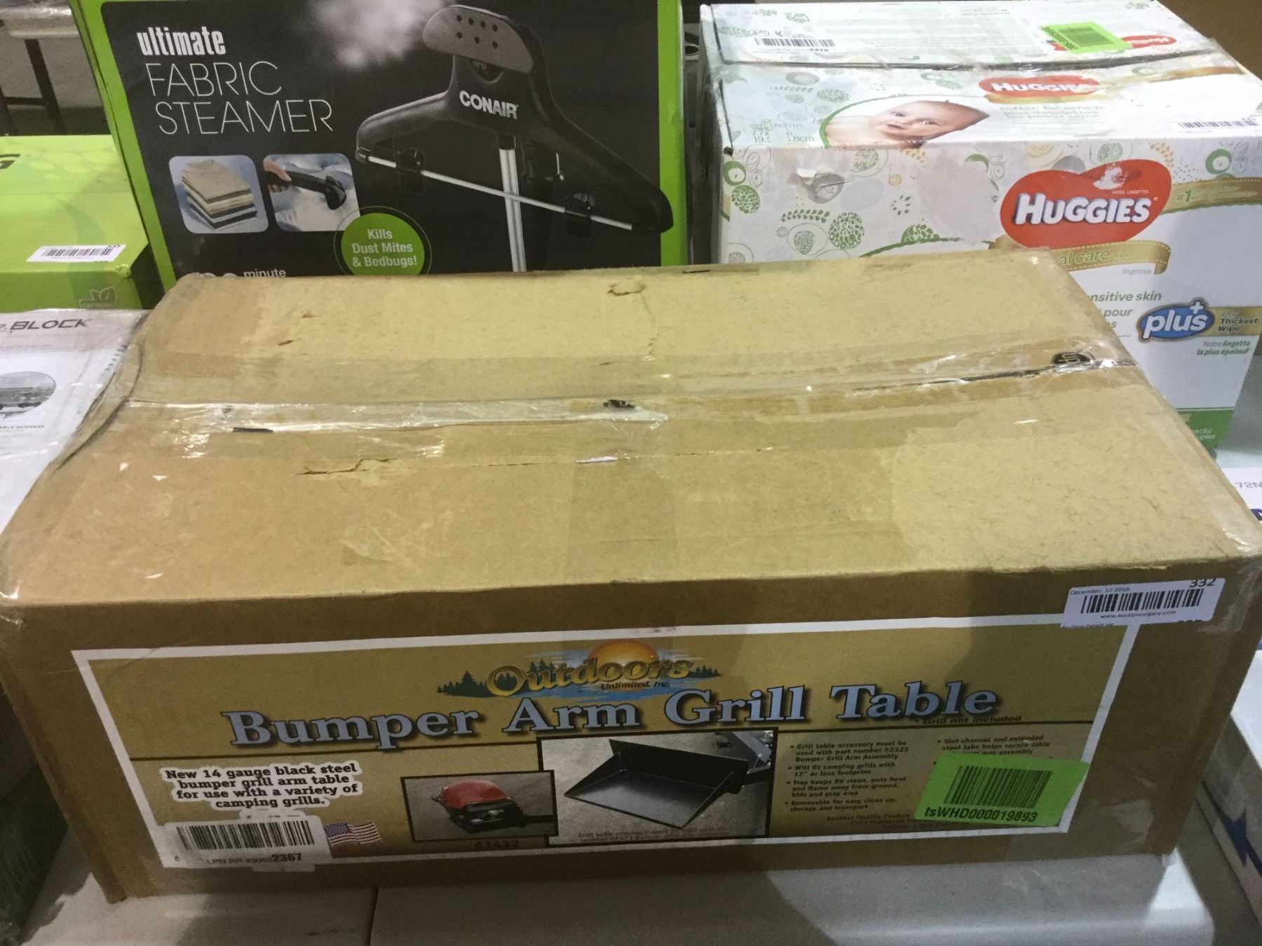 Outdoors Unlimited Inc. Bumper Arm Grill Table