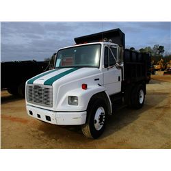 2003 FREIGHTLINER FL70 DUMP, VIN/SN:1FVABTBV13HK78649 - S/A, CUMMINS ENGINE, A/T, 8' STEEL DUMP BODY