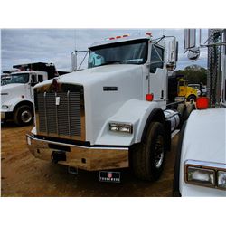 2018 KENWORTH T800 CAB & CHASSIS, VIN/SN:1NKDL40XXJJ213836 - T/A, 500 HP CUMMINS X15 ENGINE, ALLISON