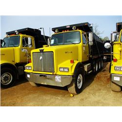 2001 WESTERN STAR 4964FX DUMP, VIN/SN:2WLPCD3J41K970447 - TRI-AXLE, 475 HP CAT C15 DIESEL ENGINE (6N