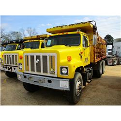 1997 INTERNATIONAL 2574 DUMP, VIN/SN:1HTGGAET6VH480575 - T/A, CUMMINS N14 DIESEL ENGINE, 10 SPEED TR