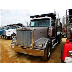 2007 WESTERN STAR DUMP, VIN/SN:5KKHAECK77PX72828 - TRI-AXLE, DETROIT DIESEL ENGINE, 8LL TRANS, 46K R
