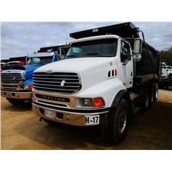 2007 STERLING DUMP, VIN/SN:2FZHAZCV07AW88448 - TRI-AXLE, CAT C15 DIESEL, 8LL TRANS, 46K REARS, 20K F