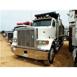 1998 PETERBILT 378 DUMP, VIN/SN:1XPFDB9X5WN444625 - TRI-AXLE, 475 HP CAT ENGINE, 10 SPEED TRANS, 40K