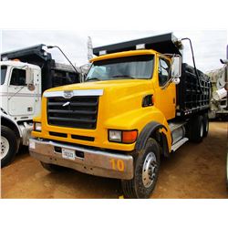1998 STERLING DUMP, VIN/SN:1FDYZ96T6WVA26513 - T/A, CAT DIESEL, 8LL TRANS, 16' OX BODY, 11R22.5 REAR