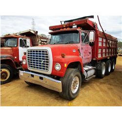 1997 FORD 880 DUMP, VIN/SN:1FDZU90U2VVA20789 - TRI-AXLE, DIESEL ENGINE, 8 SPEED TRANS, 16' OX BODY, 