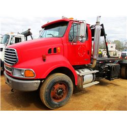 2005 STERLING ROLL OFF TRUCK, VIN/SN:2FZMAZDE45AU04118 - T/A, DIESEL ENGINE, A/T, 46K REARS, 18K FRO