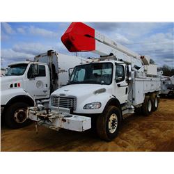 2007 FREIGHTLINER M2 BUCKET TRUCK, VIN/SN:1FVHCYDC67HX28810 - T/A, CAT C7 DIESEL, ALLISON A/T, FRONT