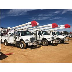 2008 FREIGHTLINER M2 BUCKET TRUCK, VIN/SN:1FVACYBS28HA2L742 - S/A, CAT C7 DIESEL, ALLISON A/T, FRONT