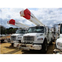 2008 FREIGHTLINER M2 BUCKET TRUCK, VIN/SN:1FVACYBS68HAB2730 - S/A, CAT C7 DIESEL, ALLISON A/T, FRONT