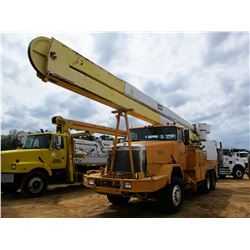 1989 AUTOCAR AT64 BUCKET TRUCK, VIN/SN:4V24GBJE5KU501624 - T/A, DIESEL ENGINE, A/T, DUNCAN SERVICE B