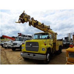 1994 FORD L9000 DIGGER DERRICK TRUCK, VIN/SN:1FDZU90X4RVA25475 - T/A, 425 HP CAT DIESEL ENGINE, 10 S