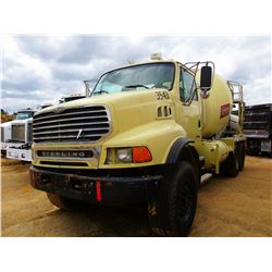 2005 STERLING CONCRETE TRUCK, VIN/SN:2FZHAWDA25AU20024 - CAT DIELSE ENGINE, 8LL TRANS, 46K REARS, 20