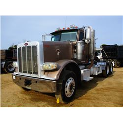 2010 PETERBILT 388 TRUCK TRACTOR; VIN/SN:1XPWDU9X4AD106997 -T/A, CAT C13 ENGINE, 10 SPEED TRANS, 40K