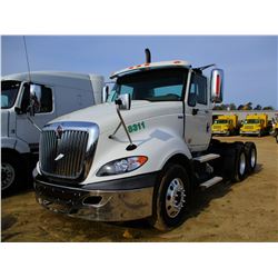 2013 INTERNATIONAL PROSTAR TRUCK TRACTOR, VIN/SN:1HSDJSJR3DJ307242 - T/A, MAXXFORCE ENGINE, 10 SPEED