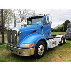 2011 PETERBILT 384 TRUCK TRACTOR, VIN/SN:1XPVD49X9BD121959 - T/A, 455HP ISX11.9 ENGINE, 10 SPEED TRA