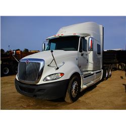 2012 INTERNATIONAL PRO STAR PLUS TRUCK TRACTOR, VIN/SN:3HSDJSJR9CN582965 - IHC DIESEL ENGINE, A/T, 4