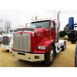 2013 KENWORTH T800 TRUCK TRACTOR, VIN/SN:1XKDD49X1DJ353977 - T/A, 450 HP PACECAR ENGINE, 10 SPEED TR