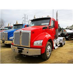 2016 KENWORTH T880 TRUCK TRACTOR, VIN/SN:1XKZD40X5GJ479315 - T/A, 450HP CUMMINS ENGINE, 10 SPEED TRA